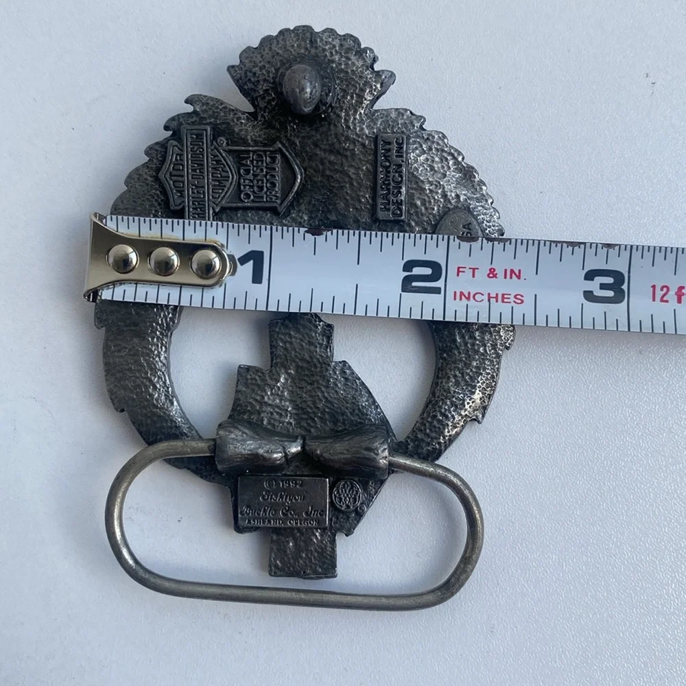 Vintage 1992 Harley-Davidson Eagle‎ Belt Buckle – Made in USA